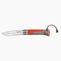 Sulankstomas peilis Opinel Outdoor N°08 Plastic handle, Red
