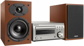 Muzikinis centras Denon D-M41 DAB, sidabrinė/medžio