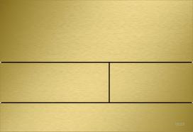 Metalinė vandens nuleidimo plokštelė TECEsquare II, Gold Optik, 9240847