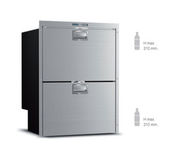 Įmontuojamas dviejų stalčių šaldiklis Vitrifrigo DW180 OCX2 BTX (valtims, jachtoms)