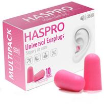 Ausų kištukai HASPRO MULTI10 PINK, 10 porų, EPUF5012