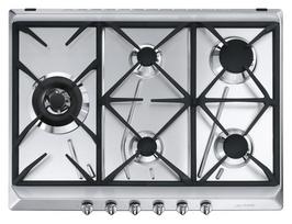 Įmontuojama dujinė kaitlentė Smeg SRV575GH5