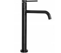 Praustuvo maišytuvas REA Lugano Slim High Black Mat
