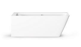 Akmens masės vonia PAA Quadro Corner D 160 x 75 cm, VAQUACOSD/00