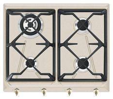 Įmontuojama dujinė kaitlentė Smeg SRV864AVOGH2