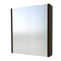 Veidrodinė spintelė be apšvietimo Raguvos Baldai SERENA, juodas ąžuolas, 80 cm, 1400501
