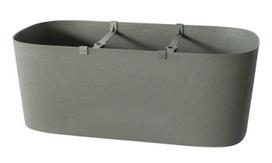 Tera 78x38x30cm lovelis su drėkinimo sistema Kos 78, šviesiai pilkos spalvos