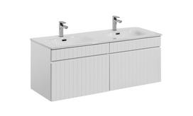 Apatinė spintelė su praustuvu Comad SET ICW-SKY 120 CM