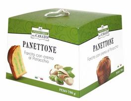 Panettone pyragas su pistacijų kremo įdaru, 750 g