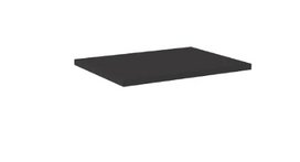 Stalviršis vonios spintelei Comad SANTA FE BLACK 89-60-B