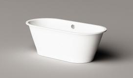 Akmens masės vonia PAA Vario XL 1750x800 ABCD (užapvalinti kampai)