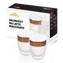 Stiklinės LATTE MACCHIATO ETA418193020, 2 x 350 ml