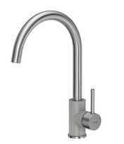 Plautuvės maišytuvas Quadron Ingrid BW7002BS/U5, nerūdijančio plieno/pilko metalo