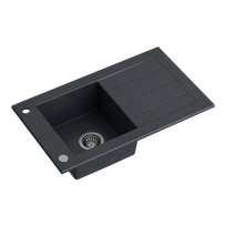 Plautuvė Quadron WILL 1, HCQW7846CZK, juoda