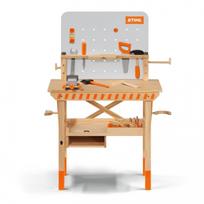 Žaislinis darbastalis su mediniais įrankiais STIHL