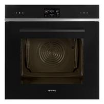 Įmontuojama orkaitė su garų funkcija Smeg SO6402S3PB