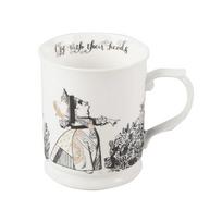 Porcelianinis puodelis CREATIVE TOPS "Alice in Wonderland'', 400 ml