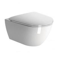 Pakabinamas unitazas su plonu lėtaeigiu dangčiu PURA GSI Swirlflush® 881511 + MS99C11 + FISR2
