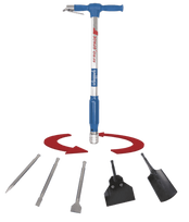Daugiafunkcinis pneumatinis įrankis Scheppach AERO SPADE