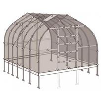Šiltnamio Standart*KLASIKA 10 m2 karkasas, be dangos
