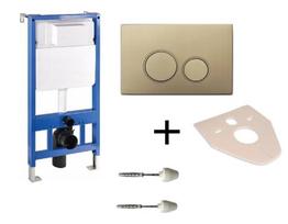 Potinkinis WC rėmas Mexen 4in1 Fenix Slim 6/4 L, 4,5/3 L, 60100 + 600504