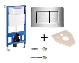 Potinkinis WC rėmas Mexen 4in1 Fenix Slim 6/4 L, 4,5/3 L, 60100 + 600312