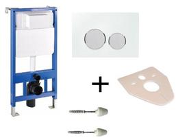 Potinkinis WC rėmas Mexen 4in1 Fenix Slim 6/4 L, 4,5/3 L, 60100 + 600620