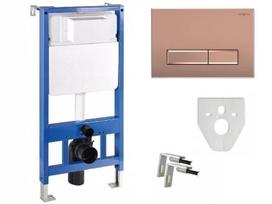 Potinkinis WC rėmas Mexen 4in1 Fenix Slim 6/4 L, 4,5/3 L, 60100 + 600905