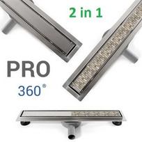 Dušo latakas REA NEO and Pure PRO 2in1, 70 cm