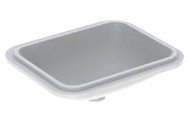 Po stalviršiu montuojamas praustuvas Geberit VariForm 45 cm, 500.762.01.2  (be persipylimo)
