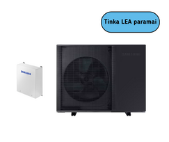 SAMSUNG oras-vanduo 8 kW Mono HT Quiet šilumos siurblys monoblokas su valdymo automatika KOMPLEKTE