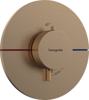 Potinkinis termostatinis dušo maišytuvas Hansgrohe ShowerSelect Comfort S, 15559140, šlifuotos bronzos