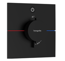Potinkinis termostatinis maišytuvas Hansgrohe ShowerSelect Comfort E, 15571670, juodas matinis