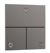 Potinkinis 3-jų krypčių perjungėjas Hansgrohe ShowerSelect Comfort E, 15573340, šlifuoto juodo chromo