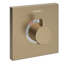 Potinkinis termostatinis maišytuvas Hansgrohe ShowerSelect, 15760140, šlifuotos bronzos