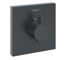 Potinkinis termostatinis maišytuvas Hansgrohe ShowerSelect, 15760670, juodas matinis