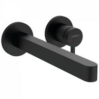 Potinkinis praustuvo maišytuvas Hansgrohe Finoris 76051670, juodas matinis