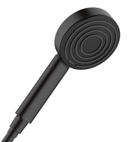 Rankinio dušo galvutė Hansgrohe Pulsify S 105 1jet EcoSmart+, 24121670, juoda matinė