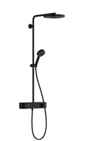 Termostatinė dušo sistema Hansgrohe Pulsify S, 24220670, juoda matinė