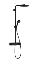 Termostatinė dušo sistema Hansgrohe Pulsify S, 260 1jet EcoSmart, 24221670, juoda matinė