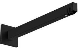 Dušo galvos laikiklis Hansgrohe E 39 cm, 24337670, juodas matinis
