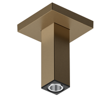 Dušo galvos laikiklis Hansgrohe E 10 cm, 24338140, šlifuotos bronzos