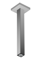 Dušo galvos laikiklis Hansgrohe E 30 cm, 24339000, chromo
