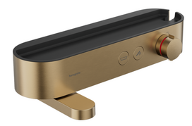 Termostatinis vonios - dušo maišytuvas Hansgrohe ShowerTablet 400, 24340140, šlifuotos bronzos