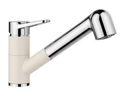 Virtuvinis maišytuvas Blanco Wega S 526982, su ištraukiama žarna, švelniai balta