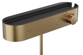 Termostatinis dušo maišytuvas Hansgrohe ShowerTablet 400, 24360140, šlifuota bronza