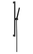 Dušo komplektas Hansgrohe Pulsify S 100 1jet EcoSmart, 24372670, juodas matinis