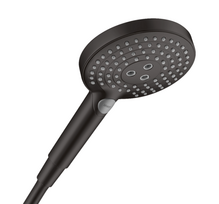 Rankinis dušas Hansgrohe Raindance Select S 120 3jet PowderRain, 26014670, juodas matinis