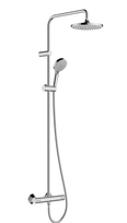 Termostatinė dušo sistema Hansgrohe Vernis Blend 200 1jet EcoSmart, 26089000, chromo