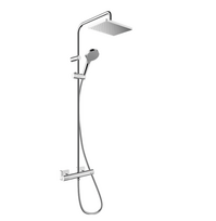 Termostatinė dušo sistema Hansgrohe Vernis Shape 230 1jet EcoSmart, 26097000, chromo